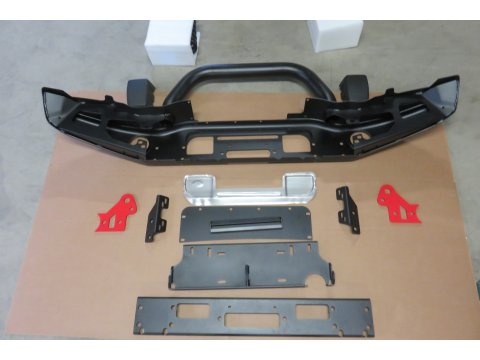 Pare chocs avant AEV avec Abar pour Jeep Wrangler JK - noir