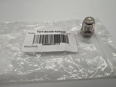 Bouchon circuit refroidissement sur bloc moteur HDJ80 HDJ100 HZJ7