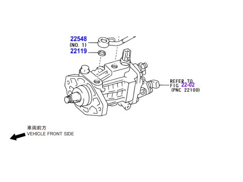 Pompe à injection complète KDJ120 KDJ125 163cv