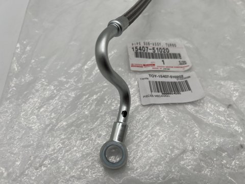 Conduite alimentation huile turbo droit VDJ200