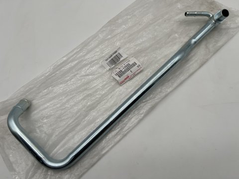 Durite métallique sur bloc moteur liquide refroidissement HDJ80 HDJ100