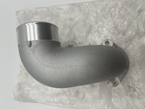 Pipe aluminium entrée air turbo HDJ100 - Turbo géo standard