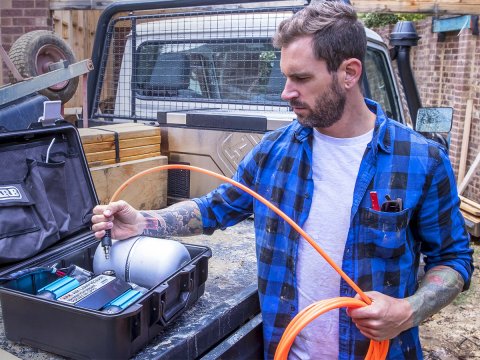 Malette compresseur double portable ARB avec cuve aluminium 4L
