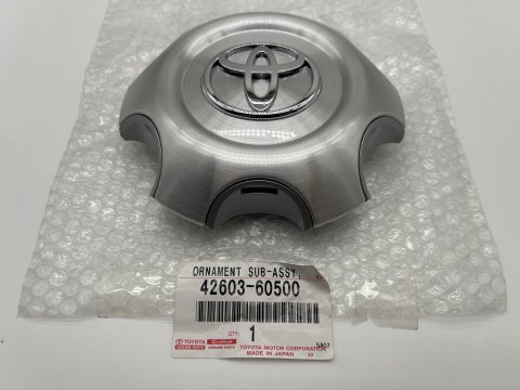 Cache moyeu jante aluminium 6 branches origine Toyota KDJ120 KDJ125