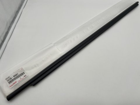 Moulure lèche vitre extérieur porte avant gauche HDJ100
