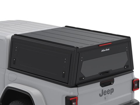 Hardtop Contour noir lisse sans fenêtre latérale pour Jeep Gladiator 2019+ Alu-Cab