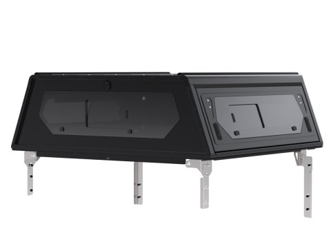 Hardtop Contour noir lisse avec fenêtre latérale Ford Ranger 2023+ Alu-Cab