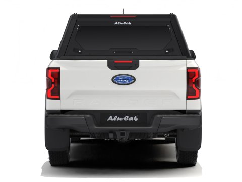 Hardtop Contour noir lisse sans fenêtre latérale Ford Ranger 2023+ double cabine Alu-Cab