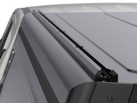 Hardtop Contour noir lisse sans fenêtre latérale Ford Ranger 2023+ double cabine Alu-Cab