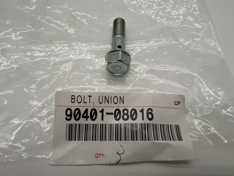 Vis creuse de rampe de retour injection KDJ9 KDJ12 KDJ15 Hilux Vigo