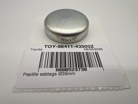 Pastille sablage Ø35mm