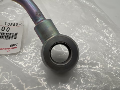 Tube rigide alimentation huile turbo KDJ15