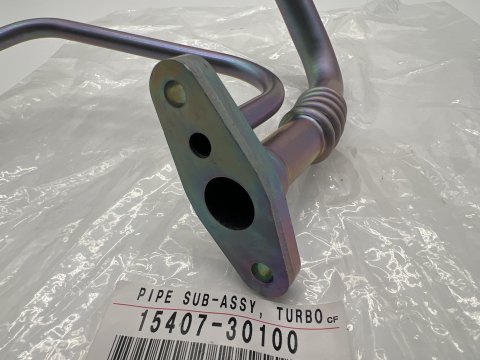 Tube rigide alimentation huile turbo KDJ15