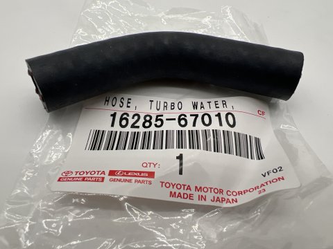 Durite liquide refroidissement entre turbo et bloc KZJ7 KZJ9 KDJ9 KDJ12 163cv 166cv