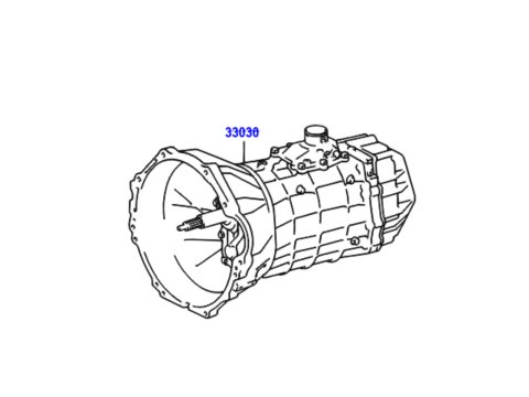 Boîte de vitesses manuelle 5 rapports pour Land Cruiser HDJ100