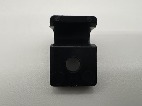 Filet de rangement avec cadre acier noir 312x200mm - avec cavaliers de fixation et vis