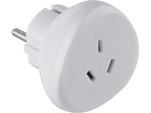 Adaptateur de voyage prise australienne vers prise française / européenne
