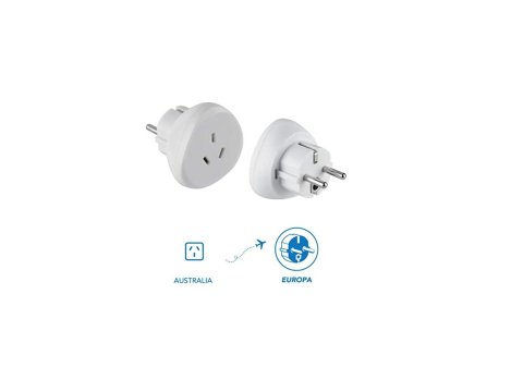 Adaptateur de voyage prise australienne vers prise française / européenne
