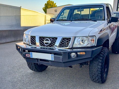 Pare chocs avant acier ARB Sahara Bar pour Nissan Patrol Y61 2005+