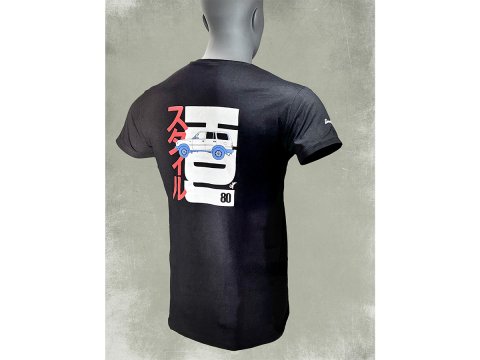 Tshirt homme HDJ80 Dream Team Car noir