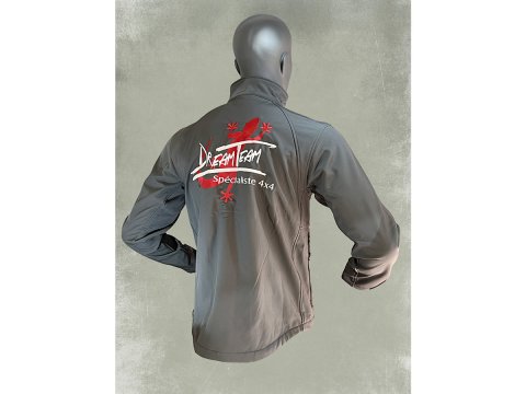 Veste softshell Dream Team Car gris titanium