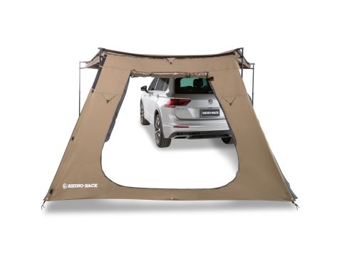 Extension trapézoïdale avec porte pour auvent RHINO RACK 33400 Batwing Compact