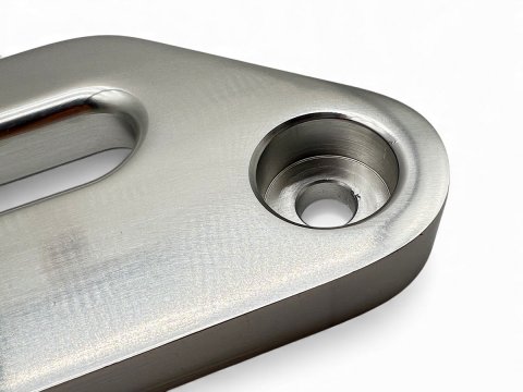 Écubier désaxé pour corde de treuil synthétique N4-Offroad