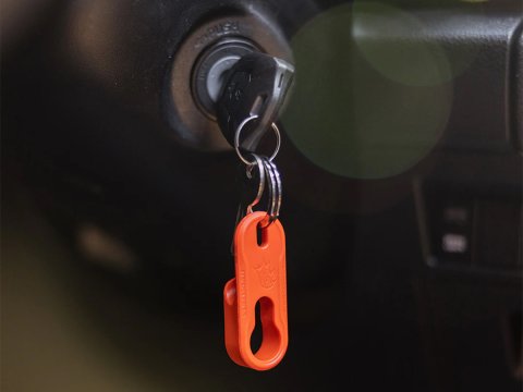Porte-clés de serrage et desserrage de goupilles Maxtrax orange