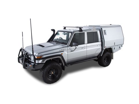 Kit 1 barre de toit Rhino Rack Sportz 1500mm Toyota HZJ79 GRJ79