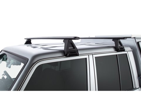 Kit 2 barres de toit Rhino Rack Sportz 1500mm Toyota Land Cruiser HZJ79 GRJ79 double cab