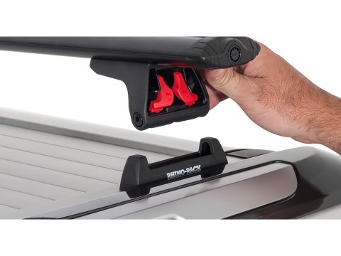 Kit 2 barres de toit Rhino Rack Sportz 1500mm Ford Ranger Wildtrak T6 T7 T8 rails latéraux de benne 2012-2022