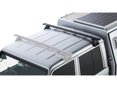 Kit 1 barre de toit Rhino Rack Sportz 1500mm Toyota Land Cruiser HZJ79 GRJ79 double cab