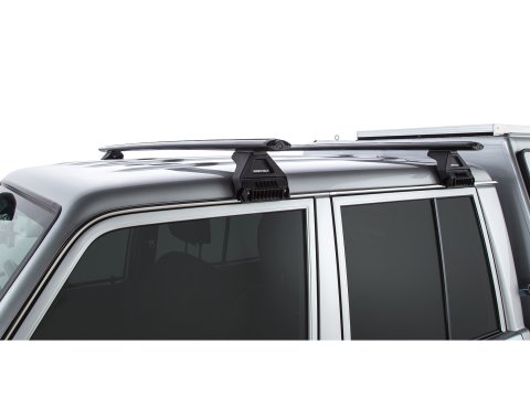 Kit 2 barres de toit Rhino Rack Sportz 1500mm Toyota Land Cruiser HZJ79 GRJ79 double cab