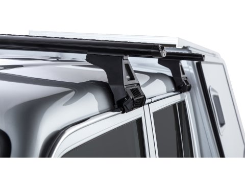 Kit 2 barres de toit Rhino Rack Sportz 1500mm Toyota Land Cruiser HZJ79 GRJ79 double cab