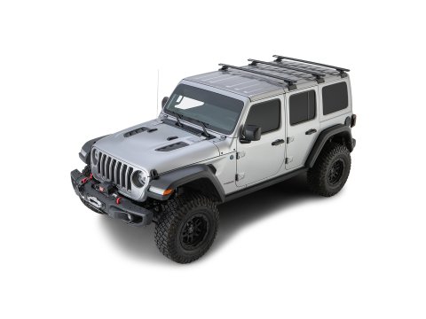 Kit 3 barres de toit Rhino Rack Sportz 1500mm Jeep Wrangler JL 4p 2019-