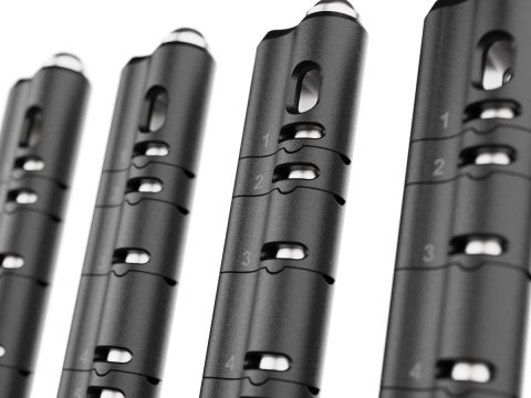 Fixation universelle longue Maxtrax 17 mm - Set de 4 pièces