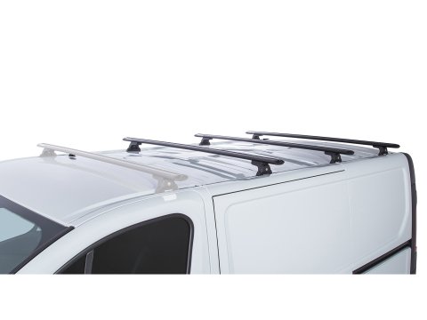 Kit 3 barres de toit Rhino Rack Sportz 1650mm Renault Trafic X82 SWB Low Roof 2015-