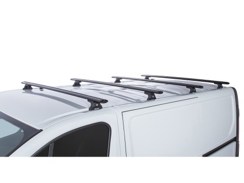 Kit 4 barres de toit Rhino Rack Sportz 1650mm Renault Trafic X82 SWB Low Roof 2015-
