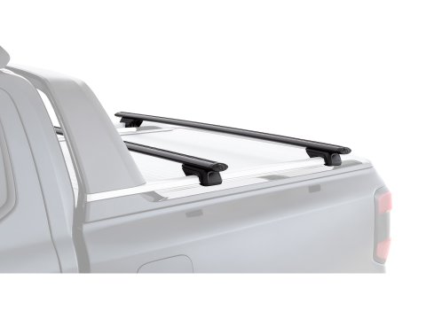 Kit 2 barres de toit Rhino Rack Sportz 1650mm Ford Ranger T9 Wildtrak avec rails de toit 2022+