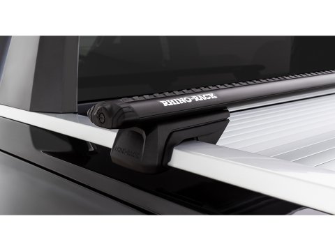 Kit 2 barres de toit Rhino Rack Sportz 1650mm Ford Ranger T9 Wildtrak avec rails de toit 2022+