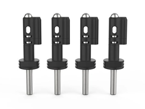 Fixation universelle courte Maxtrax 40 mm - Set de 4 pièces
