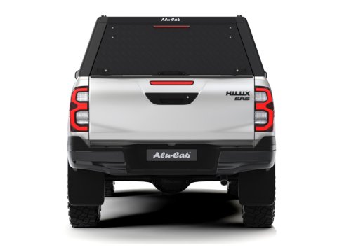 Hardtop Explorer Guard aluminium noir strié Toyota Hilux Revo extra cabine Alu Cab