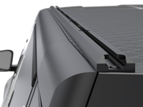 Hardtop Explorer Guard aluminium noir lisse Toyota Hilux Revo extra cabine Alu Cab