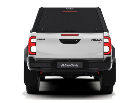 Hardtop Explorer Guard aluminium noir strié Toyota Hilux Revo double cabine Alu Cab
