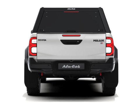 Hardtop Explorer Guard aluminium noir lisse Toyota Hilux Revo double cabine Alu Cab