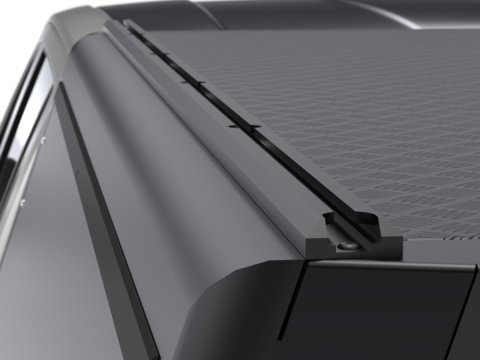 Hardtop Explorer Guard aluminium noir lisse Toyota Hilux Revo double cabine Alu Cab