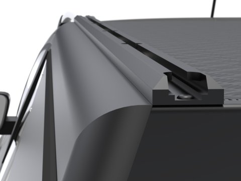 Hardtop Explorer Guard aluminium noir lisse Ford Ranger 2012-2022 double cabine Alu Cab