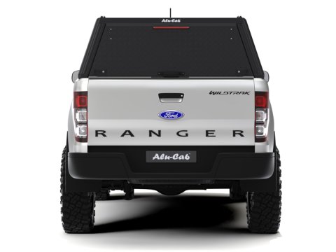 Hardtop Explorer Guard aluminium noir strié Ford Ranger 2012-2022 double cabine Alu Cab