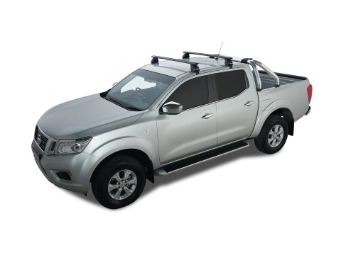 Kit 1 barre de toit Rhino Rack Sportz 1260mm Nissan Navara D23 NP300 Double Cab 2015+