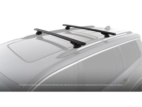 Kit 2 barres de toit Rhino Rack Sportz 1260mm Jeep Compass 2017+ Grand Cherokee L 2022+